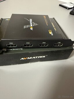 🎥 Na predaj strihová karta AVMatrix VC42 – 4x HDMI vstup 🎥 - 3