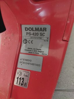 Motorová píla DOLMAR PS 420 C - 3
