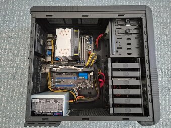 Predám PC zostavu i7 3770S, AMD Radeon HD 6850 1GB, 16GB Ram - 3