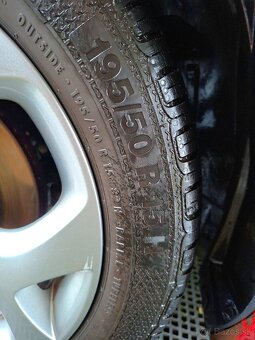 Alu hliníkové disky 4x108 Ford + Pneumatiky 195/50 R15 - 3
