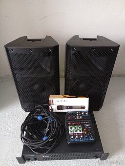 Kompletná aparatúra - bedne, zosilňovač - 3