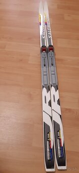 Predám set detských bežiek Salomon - bežky, topánky, palice - 3