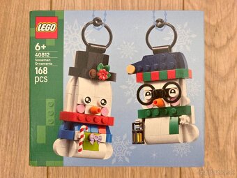 Lego vianočné sety 40744, 40812, 40640, 40573 - 3