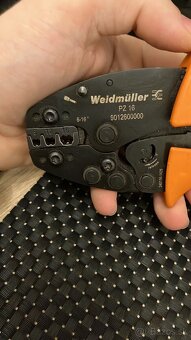 Lisovacie kliešte Knipex, Weidmuller - 3