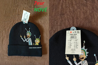 Zimná čiapka Rick and Morty, South Park, Pokémon - 3