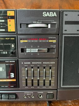 Radio na kazety SABA rcp 690 - 3