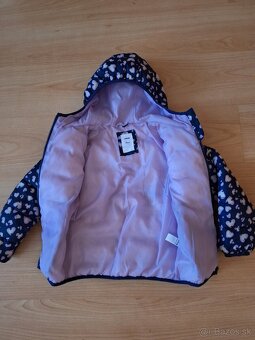 Prechodná dievčenská bunda v. 122/128 - 3