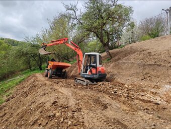 Výkopové práce,štrky-piesky,Autodoprava s hydraulickou rukou - 3