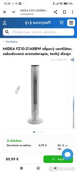 stlpovy ochladzovac vzduchu Midea - 3