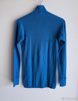Zánovný merino rolák Devold Wool Mesch 190 Zip Neck Man - 3