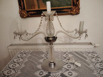 Stolove lampy.Novoborske sklo. - 3