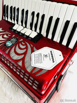 Predám akordeón Weltmeister-Fröhlich Handel 72 basový - kval - 3
