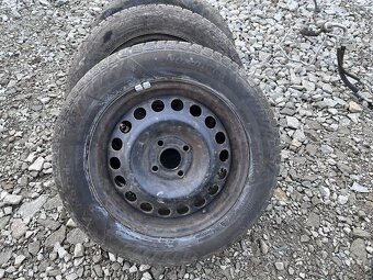 Sada plechové disky zimné pneu Matador 185/65 R15 4x100 ET49 - 3