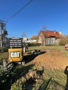 Prenájom Minibagra - 3