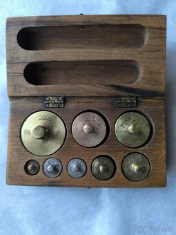 Mosadzné závažia - 3