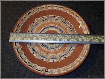 Dekoračný tanier hnedý - 3