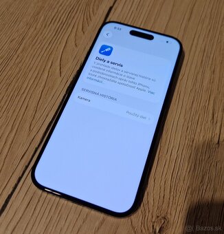 iPhone 15 pro 128GB modrý titan - 3