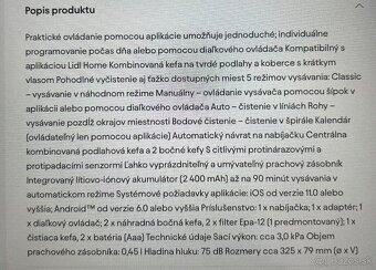 Roboticky vysavac Silvercrest Ssra D3 - 3