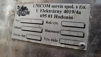 Nerezová nádrž delená s duplikátorom 2 x 2.500 L - 3
