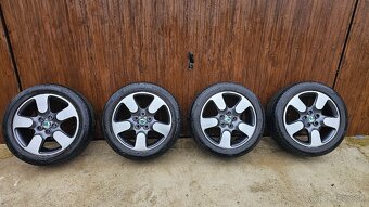 Komplet letnú sadu na ŠkodaScout 5x112 225/50 R17. - 3