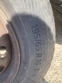 195/65 R15 Zimné pneu s diskami - 3