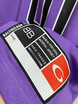 Balenciaga purple tee - 3