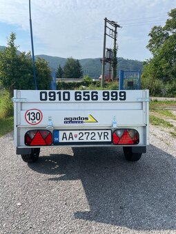 Prívesný vozík na prenájom - 3