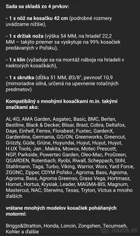 Predam novy noz do kosačky 42cm - 3