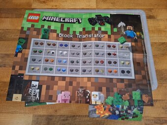 Predám LEGO Minecraft - 3