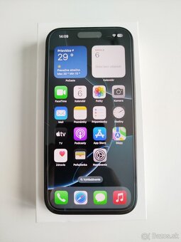 Iphone 16 Black 128 GB , záruka 2 roky 7/2027 - 3