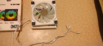 Ventilátor-Darkflash DM20 - 6 kusov - biela farba - 3
