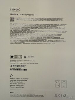 Apple iPad Air (M3) 13-inch Wi-Fi 256GB, Vesmírna šedá - 3