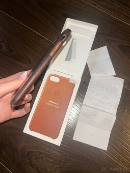 Iphone 7 / 8 / SE Leather Case Originál Apple - 3