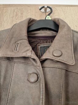 Kožený kabát/ bunda dámsky - 3