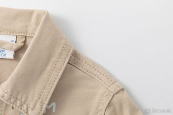 Chlapčenská džínsová bunda – béžová – nová - 3