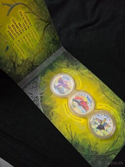 3 x 1 OZ strieborne mince - 3