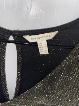 Trblietave elasticke saty Springfield velkost L - 3