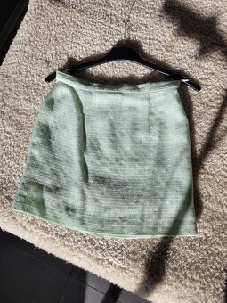 Ručne šitý kostým s vreckami (sako a sukňa), Veľkosť S. - 3