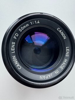 Canon nFD 50 mm 1.4 - 3