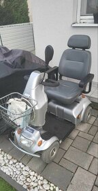 Elektrický invaldidný vozík skúter moped pre seniorov - 3