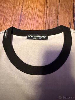 Predám nové pánske tričko Dolce & Gabbana - 3