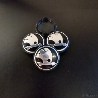 ✅SKODA✅ STREDOVE KRYTKY KOLIES / PUKLICKY DO KOLIES - 65 MM - 3