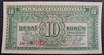 Bankovky - Republika Československá (1945-1953) - 3