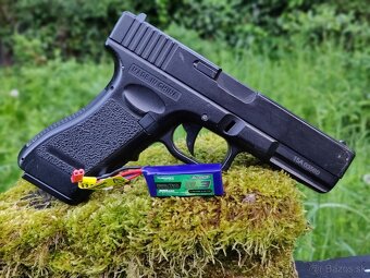 2x AEP Glock 18 + 5 magov + puzdro + 2 batérie - 3