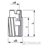 VÝSTRUŽNÍKY STROJNÍ NÁSTRČNÝ 40 H8 HSS ČR (NOVÝ) - 3