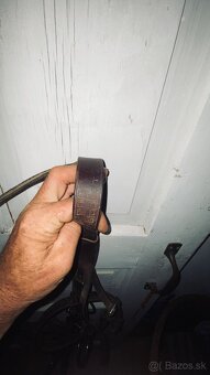 Predám uzdečku Stübben - hnedá koža - veľkosť Full - 3