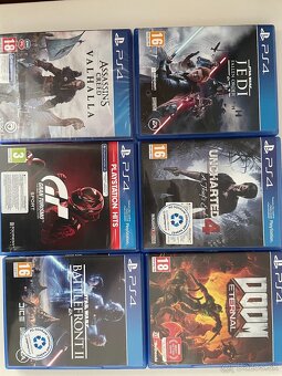 Sony PlayStation 4 (PS4)+ 15 hier + 2 ovládače - 3