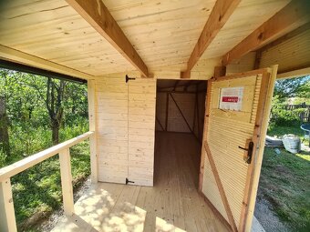 Záhradný drevený domček 2.5x6.25 ZDARMA DOPRAVA - 3