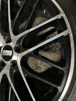 Alu disky značky BBS 5x112 R19 s pneumatikami - 3