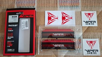 Patriot Viper DDR4, 8 GB (2x4 GB) 3000MHz - 3